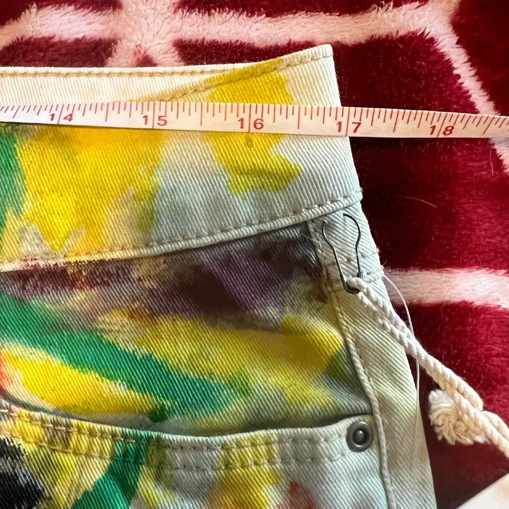 NWT Anthropologie Night Garden Hand Painted Skirt Size 29 - Picture 8 of 9